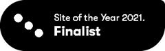 logo Site of the year 2021 finalist