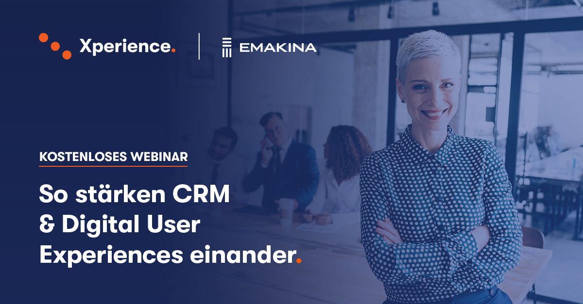 Webinar: Kentico Coffee Break: Digital User Experience & CRM stärken einander – und Ihr Business