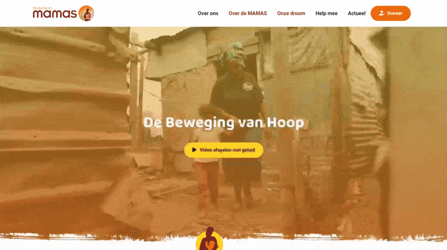 Website Kinderfonds Mamas