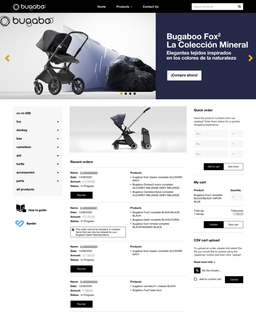 Introducing Bugaboo Business: a new online platform for the B2B | Emakina.NL