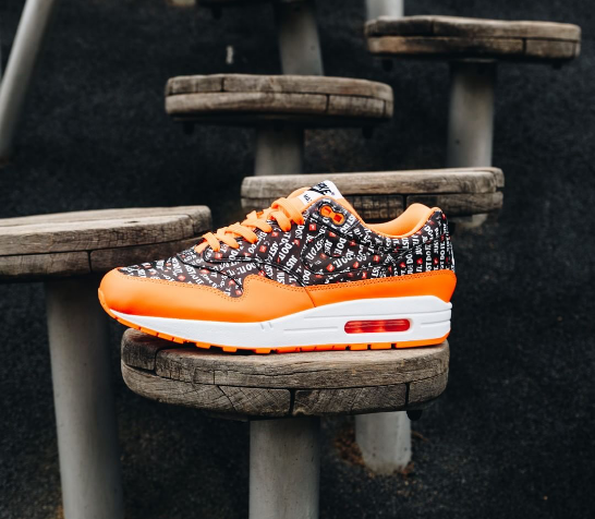 orange sneaker