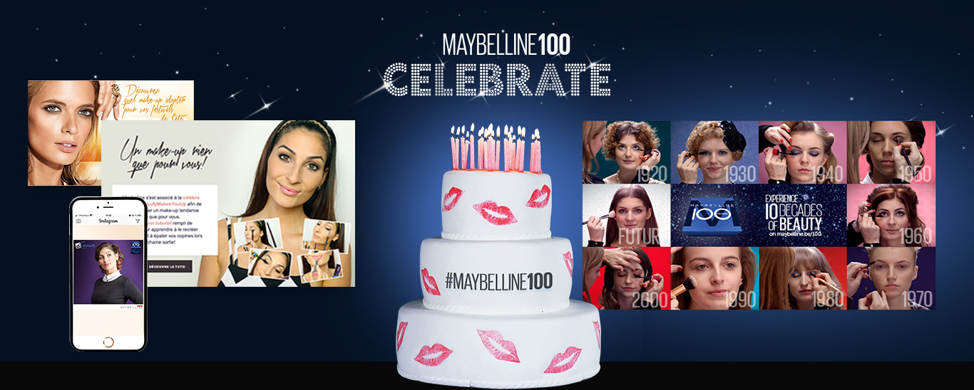 Footer banner Maybelline