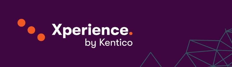 Kentico Xperience Connection 2020