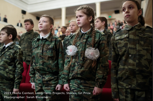 Children in uniforms